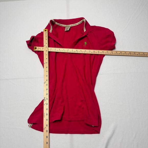 U.S. Vintage Ralph Lauren Women’s Polo Size Medium Assn Embroidered Collard - Picture 3 of 5